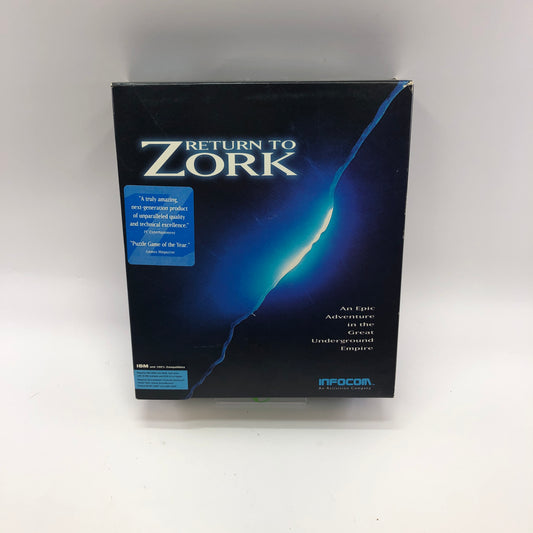 Return to Zork (PC) Complete in Original Box w/ All Inserts, CIB