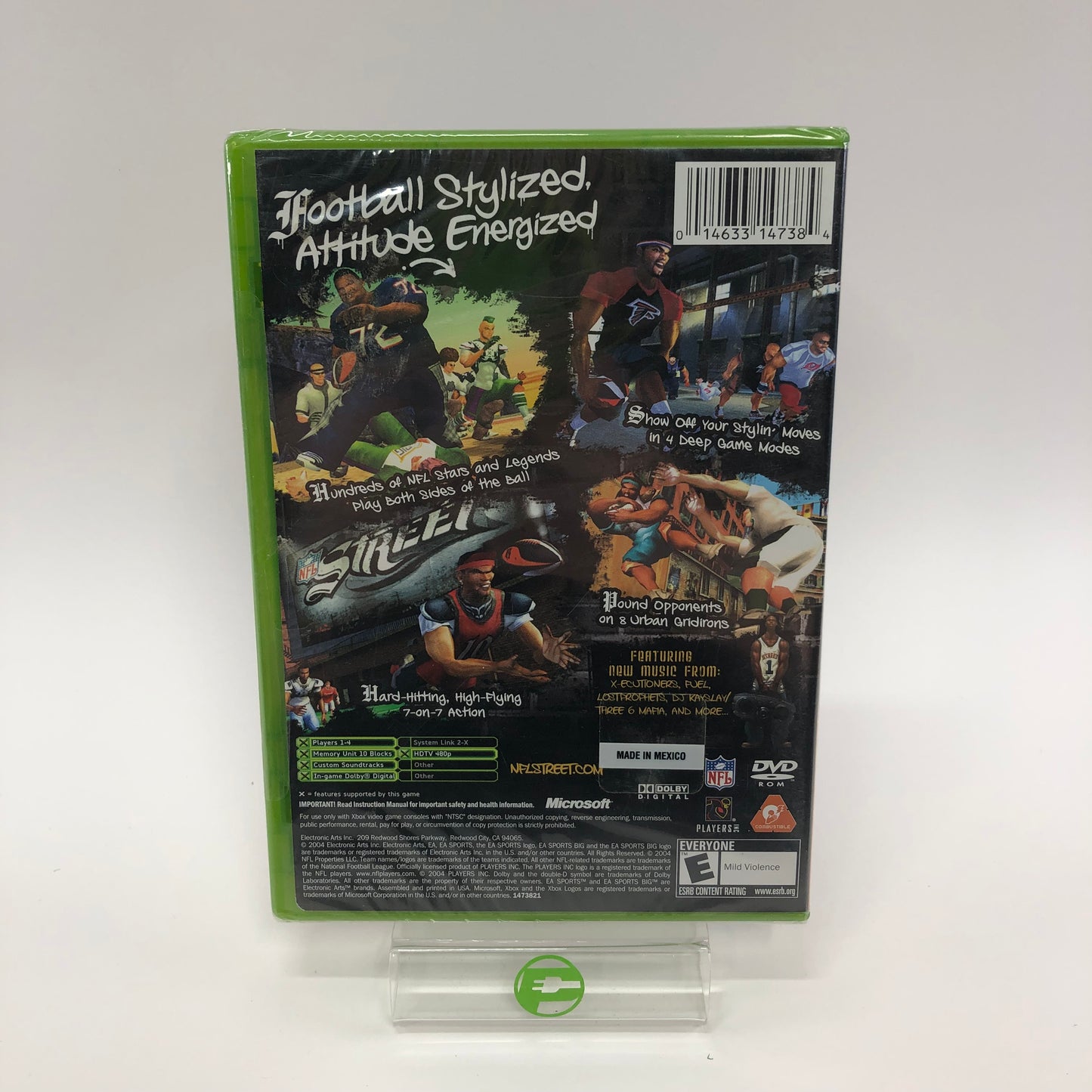 NFL Street (Microsoft Xbox, 2004) Factory Sealed