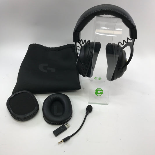 Logitech G Pro X Headset 1790 Gaming Headset w Dongle and Carrying Case