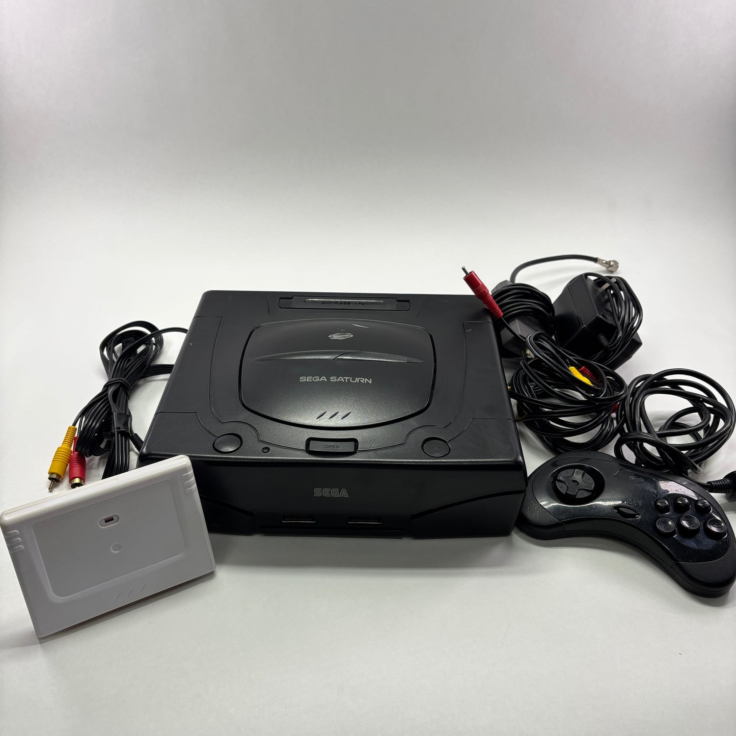 Sega Saturn Model 1 Video Game Console Black MK-80000A