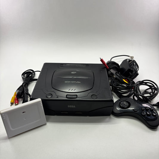 Sega Saturn Model 1 Video Game Console Black MK-80000A
