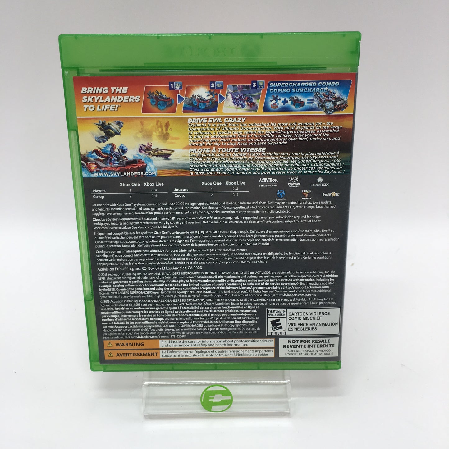 Skylanders Superchargers and Skylanders Trap Team Bundle, Xbox One, Games Only