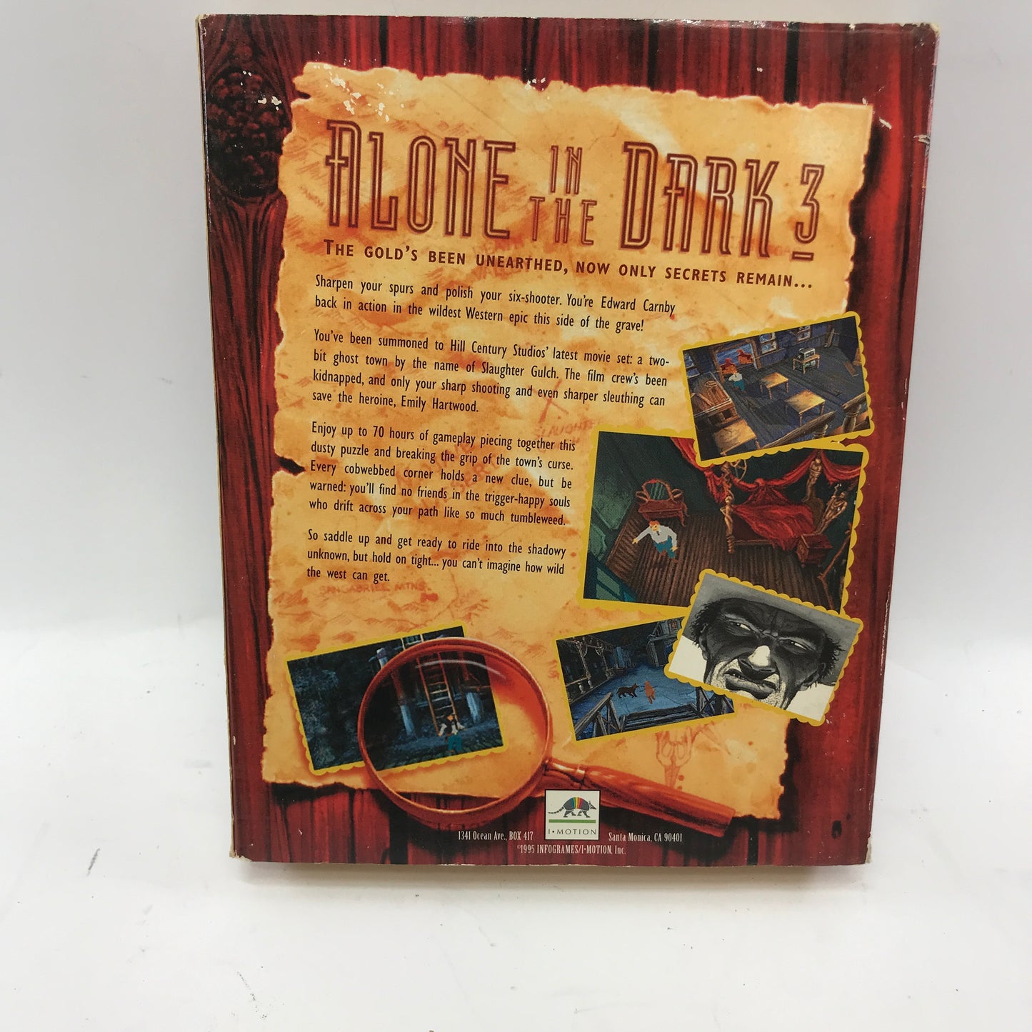 Alone In The Dark 3 (PC, 1993) Complete in Original Big Box, CIB