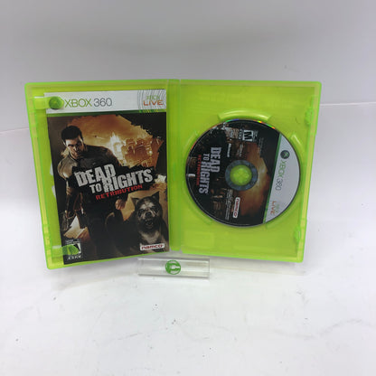 Dead to Rights: Retribution (Microsoft Xbox 360, 2010) CIB
