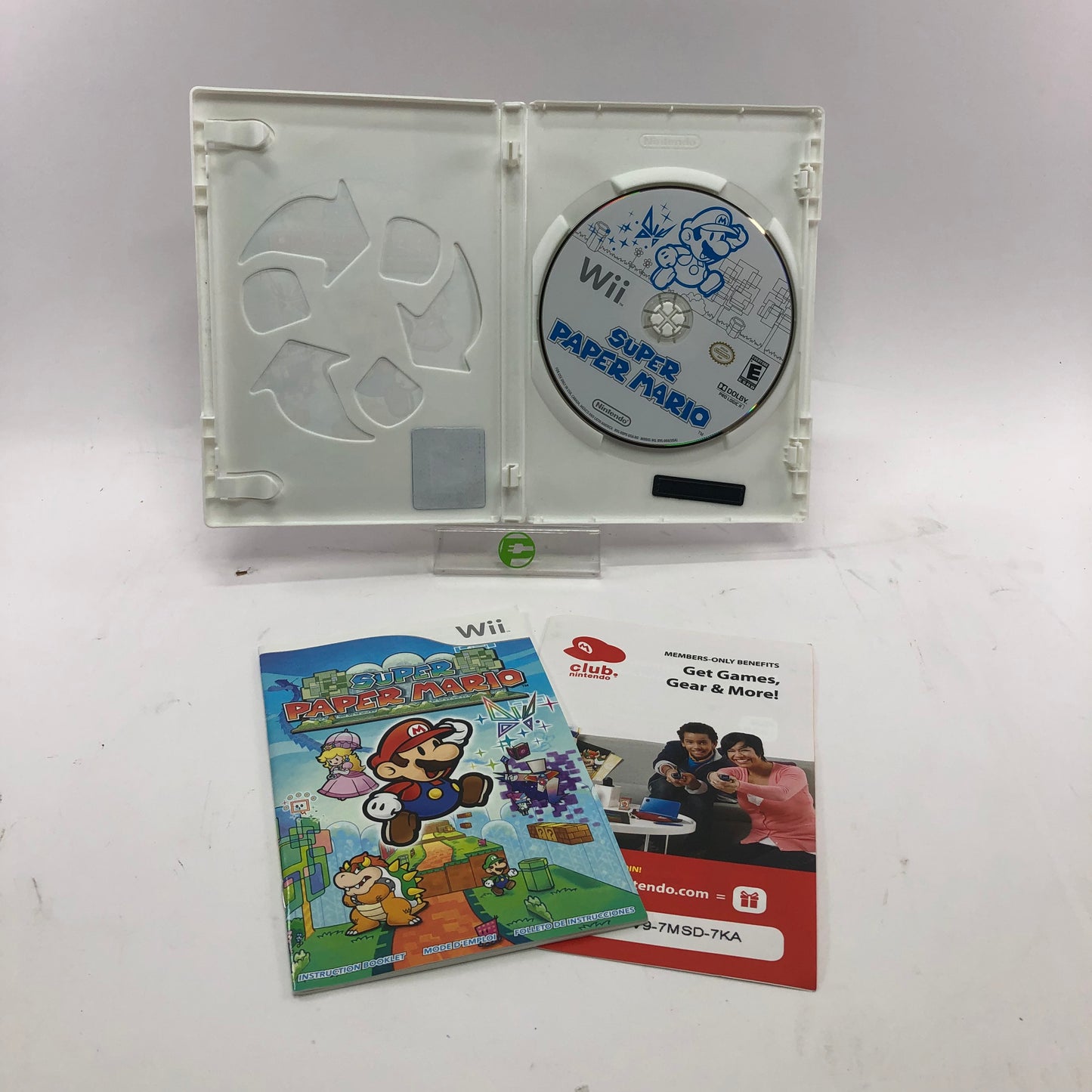Super Paper Mario [Nintendo Selects] (Nintendo Wii, 2011) CIB