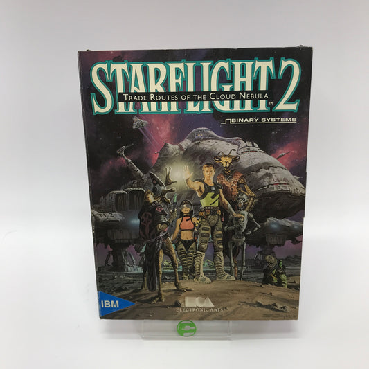 Starflight 2: Trade Routes Of The Cloud Nebula(PC 1988)w Original Box, No Manual