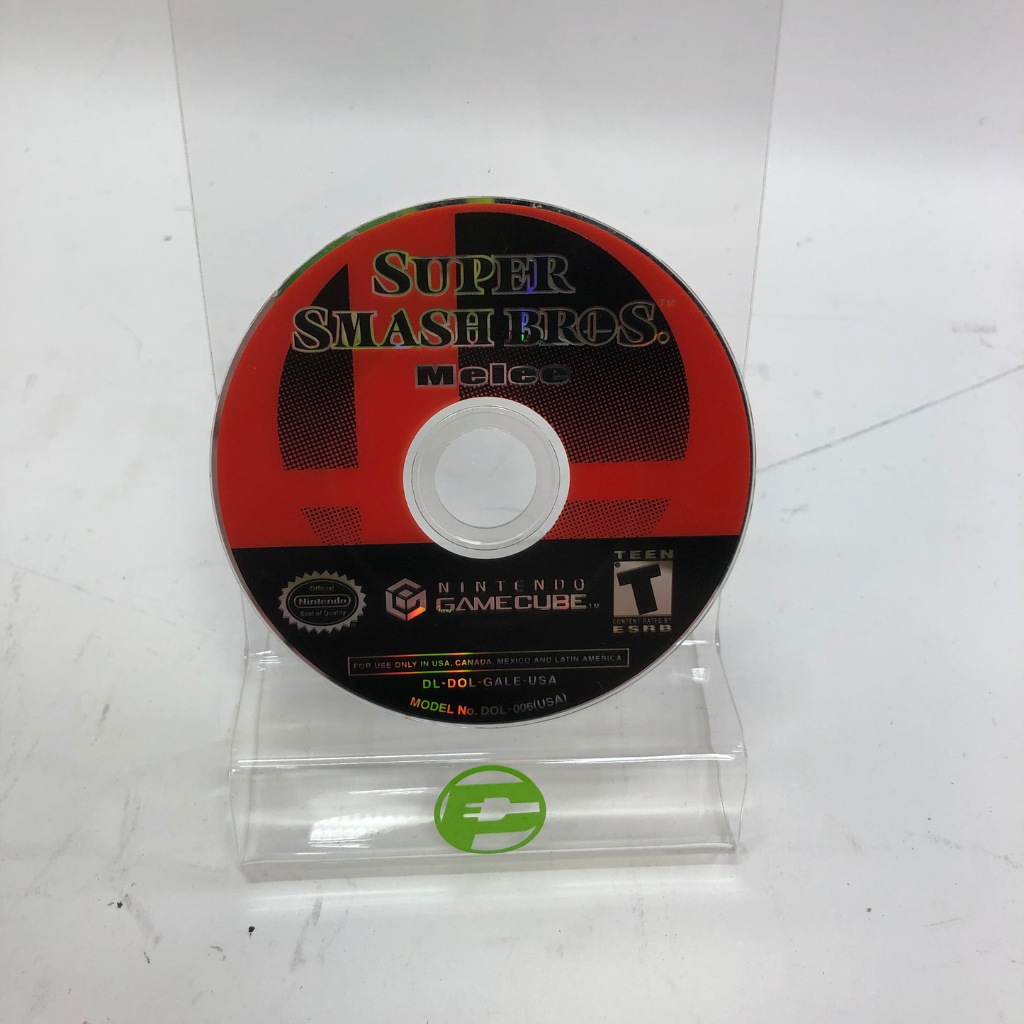 Super Smash Bros. Melee (Nintendo GameCube, 2001) Disc Only