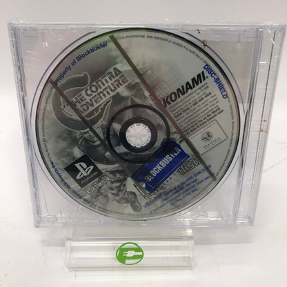 Contra Adventure (Sony PlayStation 1 PS1 1998) Disc Only Blockbuster Rental Disc