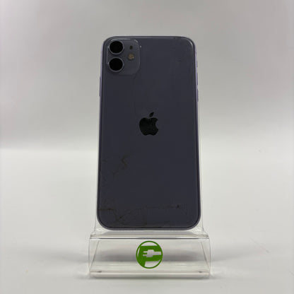 Broken T-Mobile Apple iPhone 11 64GB MWK52LL/A Read Description