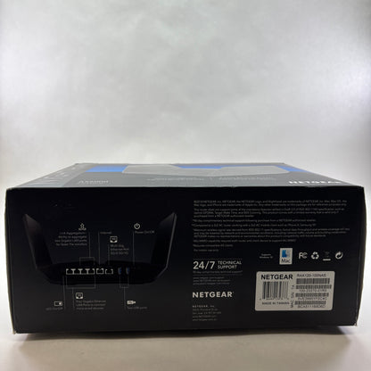 NETGEAR Nighthawk AX Dual Band WiFi 6 RAX120-100NAS AX6000