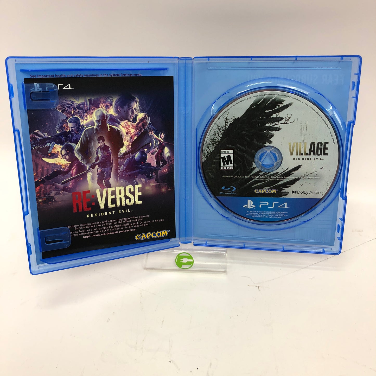 Resident Evil Village (Sony PlayStation 4 PS4, 2021) w Original Box and Insert