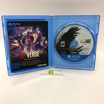 Resident Evil Village (Sony PlayStation 4 PS4, 2021) w Original Box and Insert