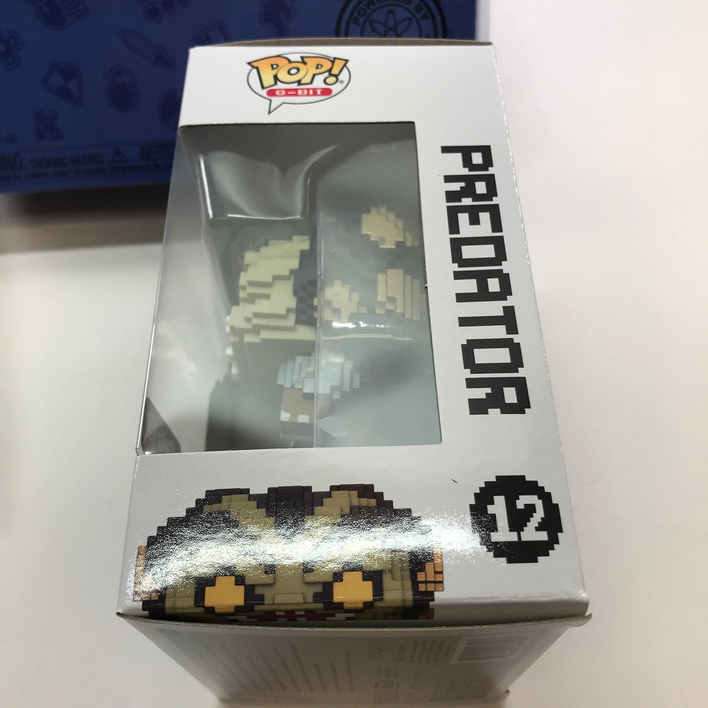 New Funko Pop  8-bit Preadator  Collectable Vinyl Figure w Lanard and Socks #12