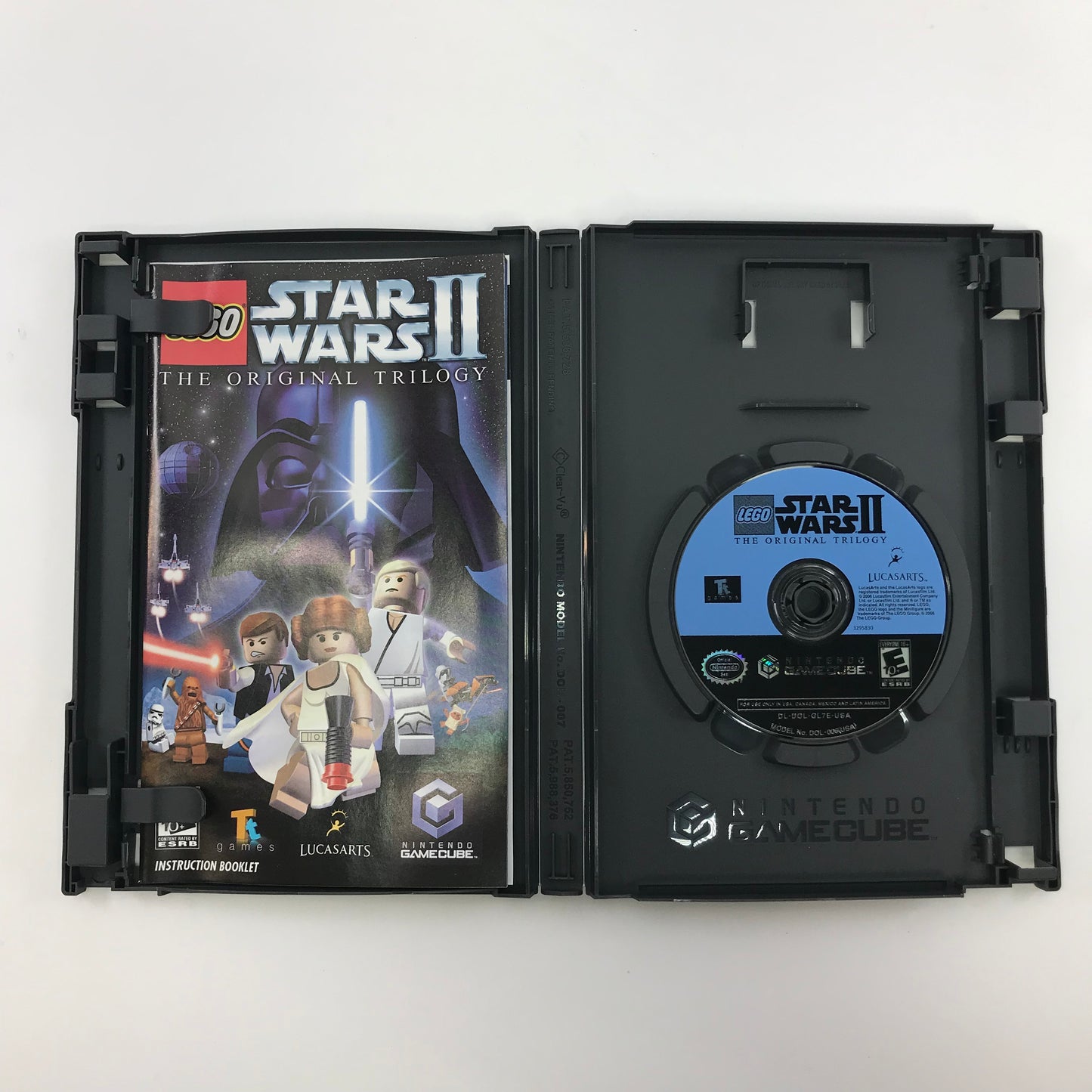 LEGO Star Wars II Original Trilogy (Nintendo GameCube, 2006) CIB Tested