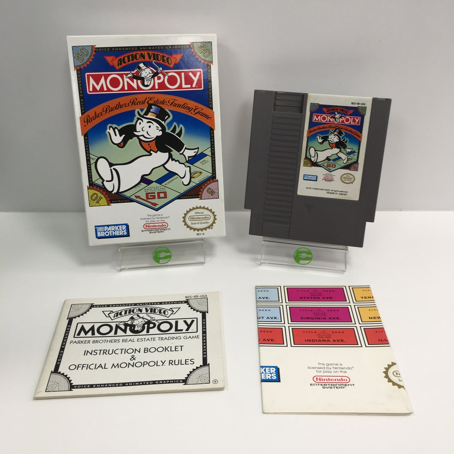 Monopoly (Nintendo NES, Tested Works