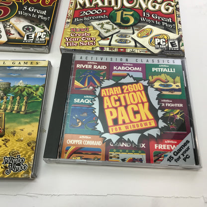 Lot of 9 Find-It, Multi-Game Packs for PC [Luxor, Mahjongg, Atari2600 and More]