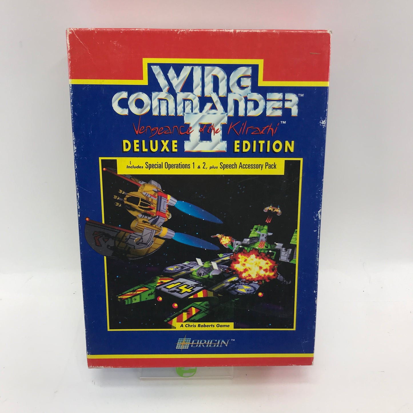Wing Commander II: Vengeance of the Kilrathi [Deluxe Edition] (PC, 1991) CIB