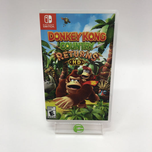 Donkey Kong Country Returns HD (Nintendo Switch, 2025) w Original Case