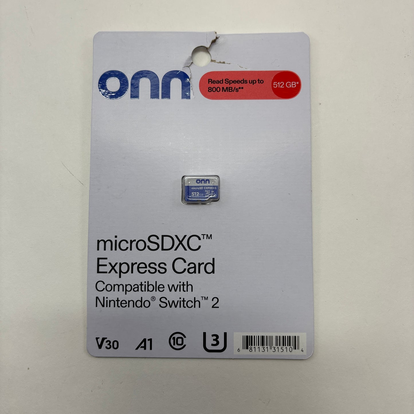 New Onn MicroSDXC 512GB 2535B