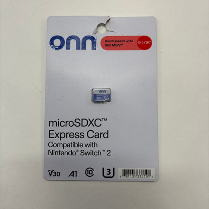 New Onn MicroSDXC 512GB 2535B