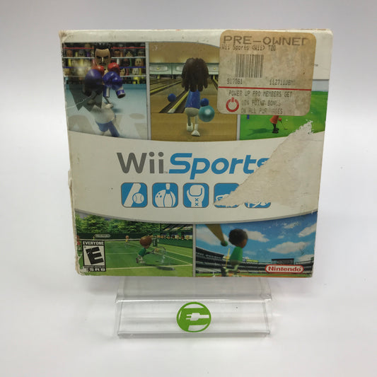 Wii Sports (Nintendo Wii, 2006) Complete in Original Box w Manual
