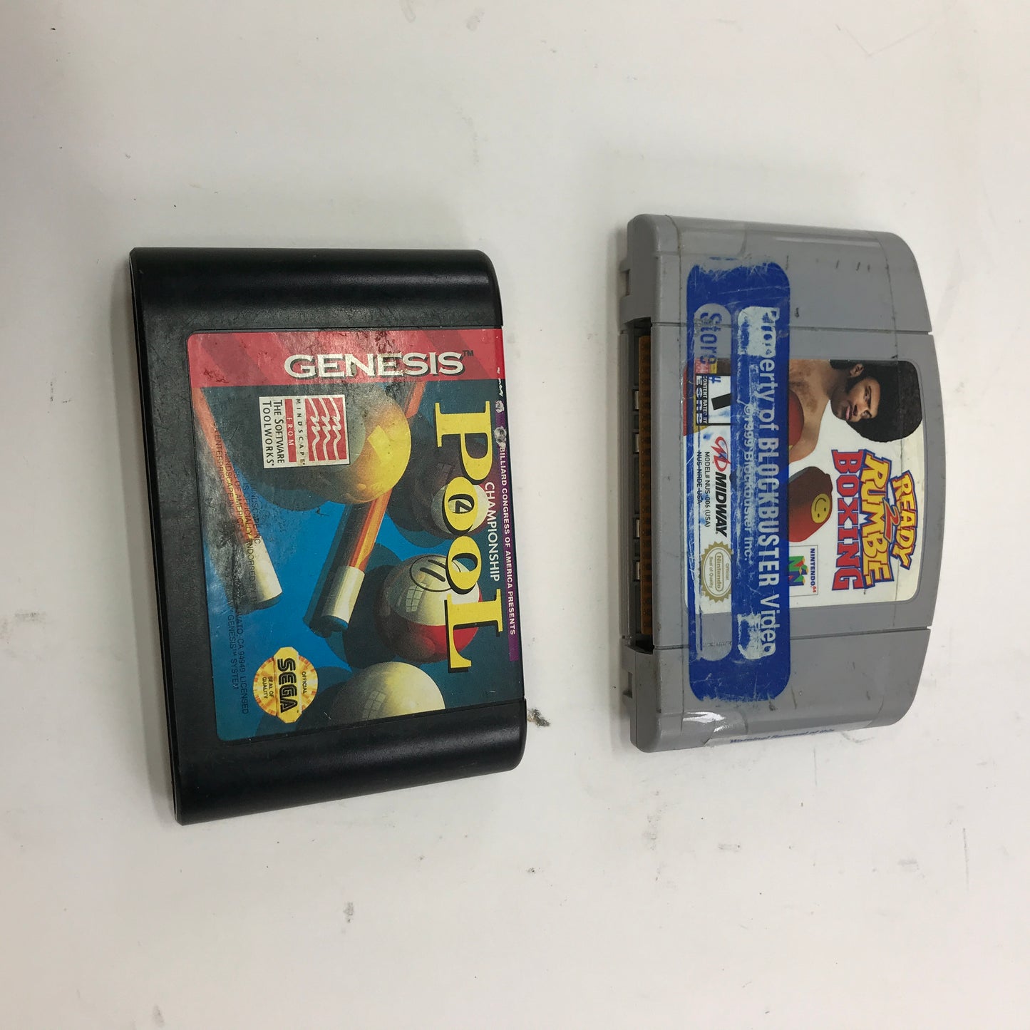 Lot of 17 Broken or Incomplete Games [Xbox 360, Sega Genesis, and More] READ