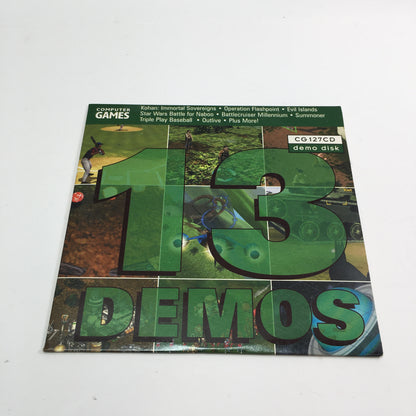 Lot of 13 PC Game Demo Discs [Nox, Alpha Centauri, Kings Quest and More]