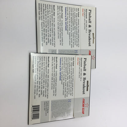 New lot of 15 MicroStar 3 1/2 Disc Games [Pinball and Blast, and More]