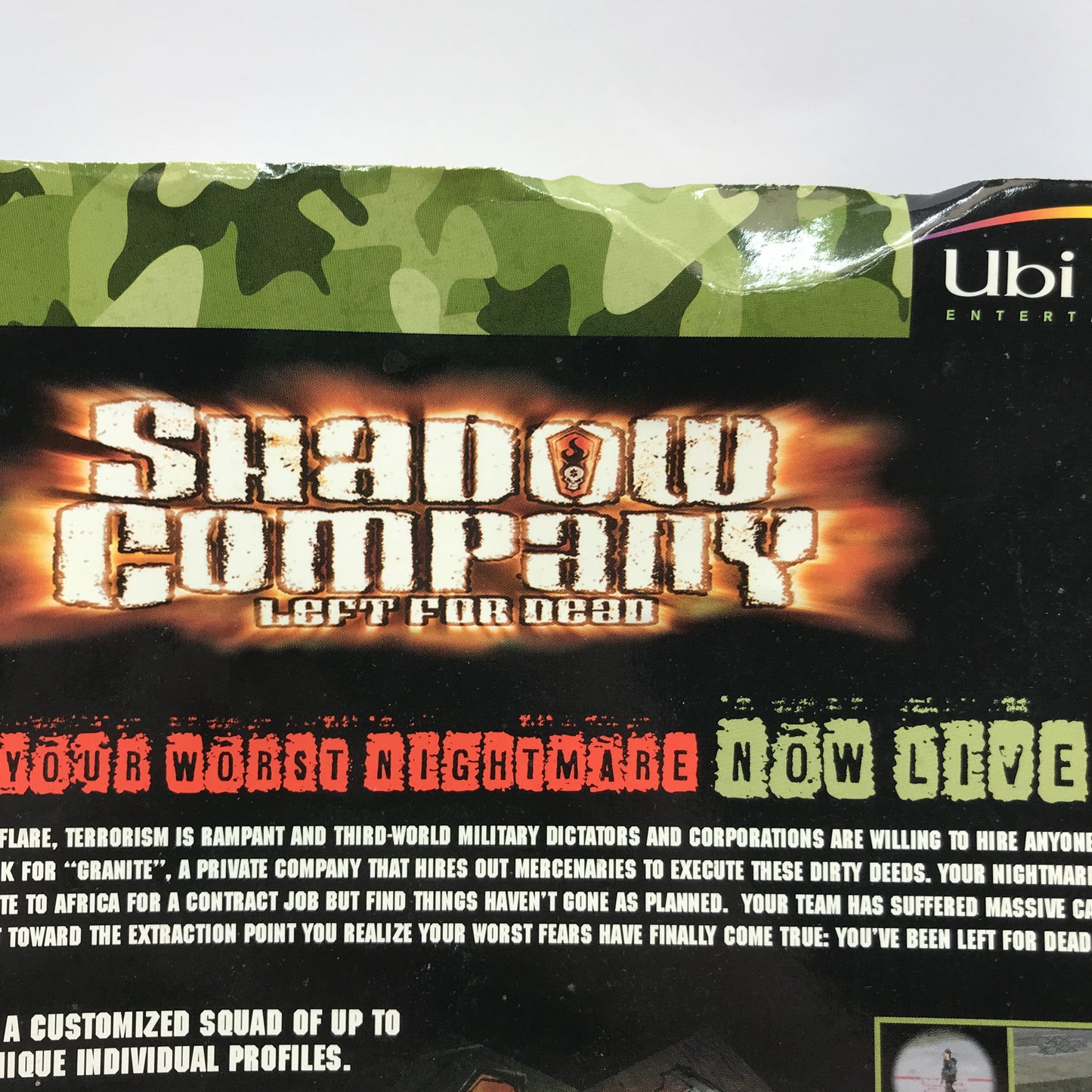 Shadow Company Left For Dead (PC, 1999) w Original Big Box w Manual