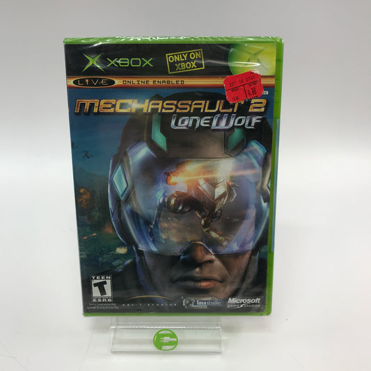 New MechAssault 2 Lone Wolf (Microsoft Xbox, 2004) Factory Sealed