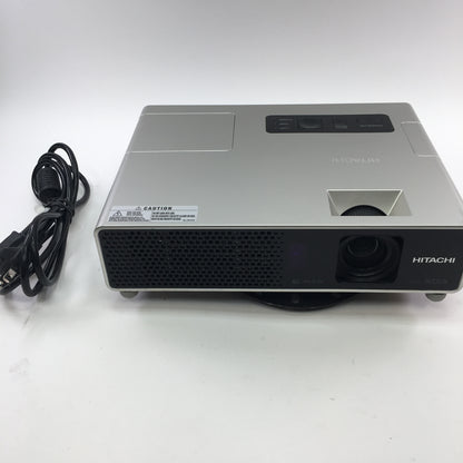 Hitachi CPX4 XGA 2000 LCD Projector w Power Cables and Attached Mount