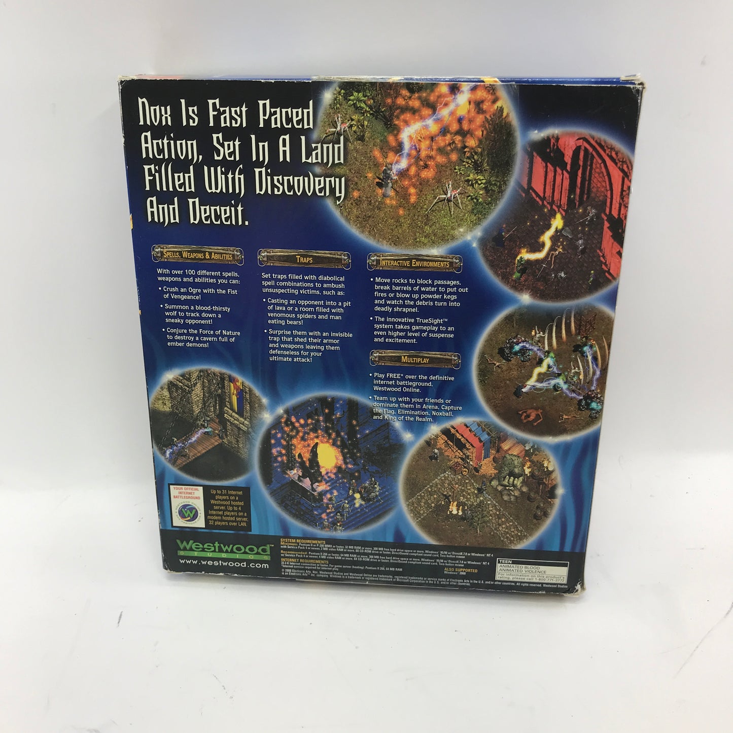 NOX (PC, 2000) Complete in Original Big Box, CIB