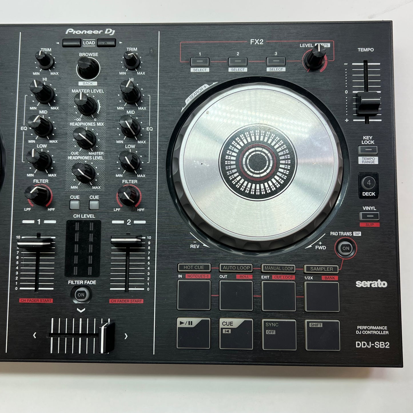 Pioneer DJ DDJ-SB2 2-Channel Dual Deck Controller