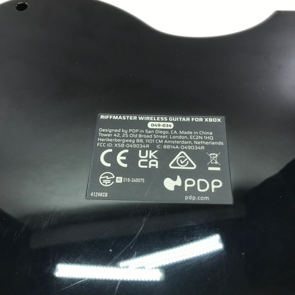 PDP Riffmaster Wireless Guitar 049-034 for Xbox No Dongle w/ Strap