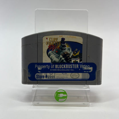 Clay Fighter 63 1/3 (Nintendo 64, 1997) Cartridge Only