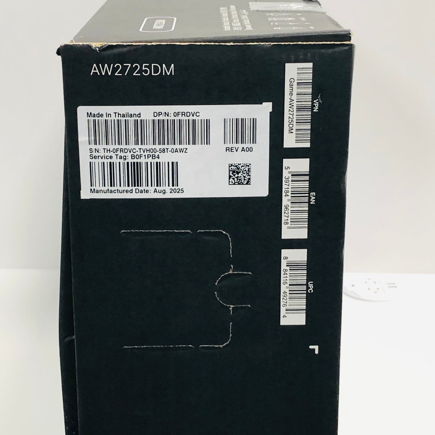 Alienware 27" AW2725DM Curved Monitor