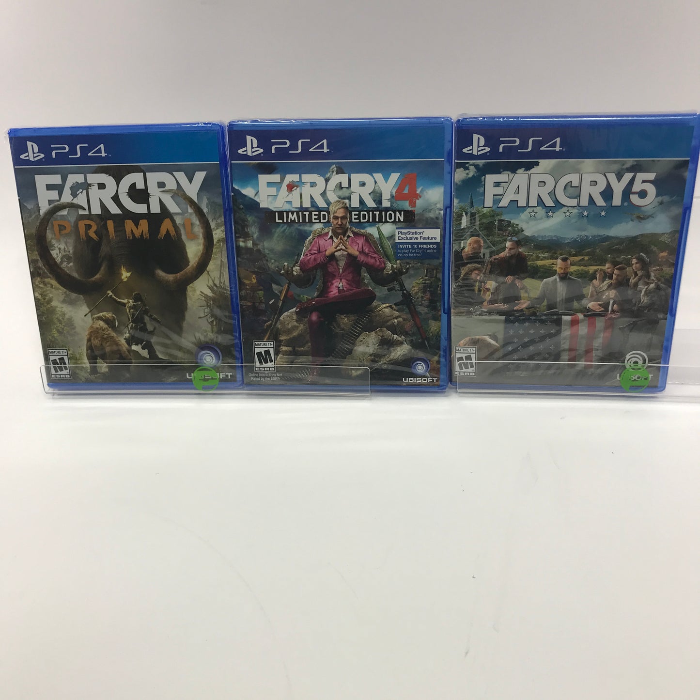 Far Cry Collection [4, 5, 6, Primal] Playstation 4, PS4, Factory Sealed 