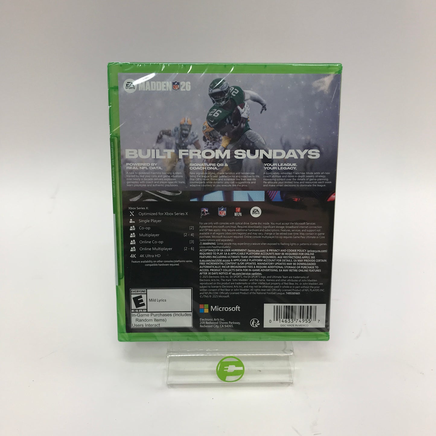 New Madden NFL 26 (Microsoft Xbox Series X, 2025) Factory Sealed