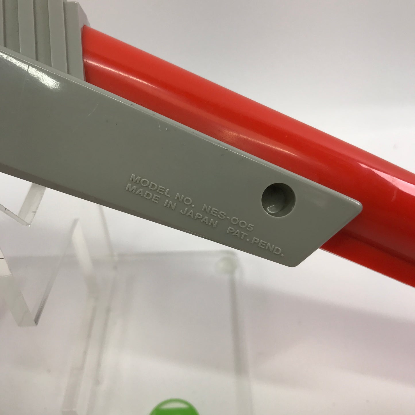 Nintendo NES Zapper Controller NES-005 Fire Orange Tested and Working