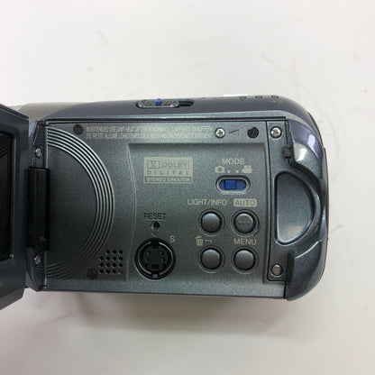 Broken JVC EVERIO GZ-MG37U Hard Disk Camcorder No Battery Parts Only