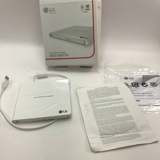 LG Ultra Slim Portable DVD Writer GP65NW60 MAY66035203 w Original Box and Manual