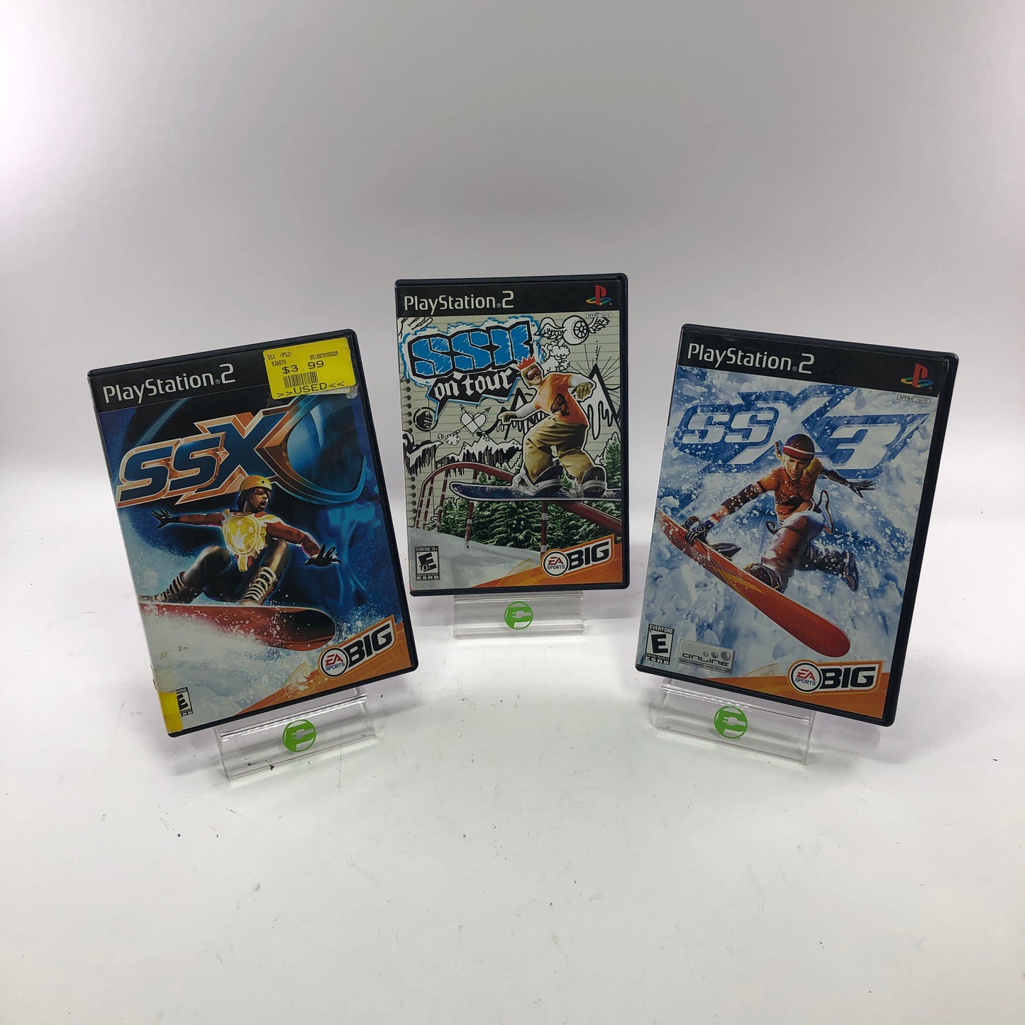 SSX Collection [SSX, SSX3, SSX On Tour], Most CIB, Sony PlayStation 2 PS2 Games