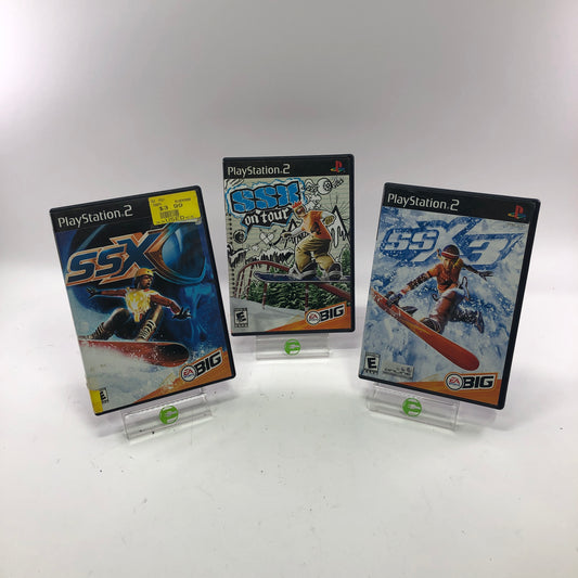 SSX Collection [SSX, SSX3, SSX On Tour], Most CIB, Sony PlayStation 2 PS2 Games