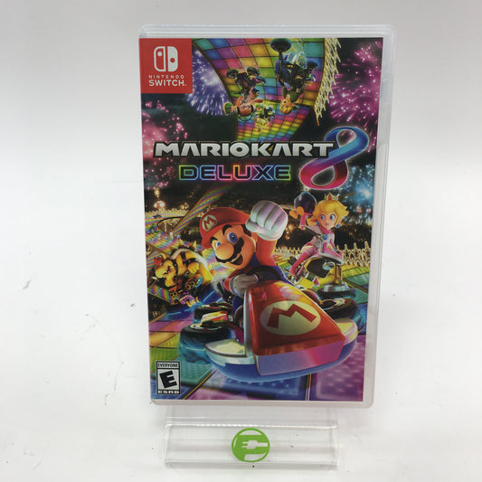 Mario Kart 8 Deluxe (Nintendo Switch, 2017) w Original Box CIB