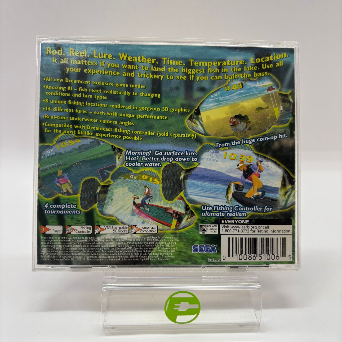 Sega Bass Fishing (Sega Dreamcast, 1999)