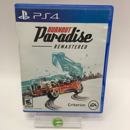 Burnout Paradise Remastered (Sony PlayStation 4 PS4, 2018) w Original Box