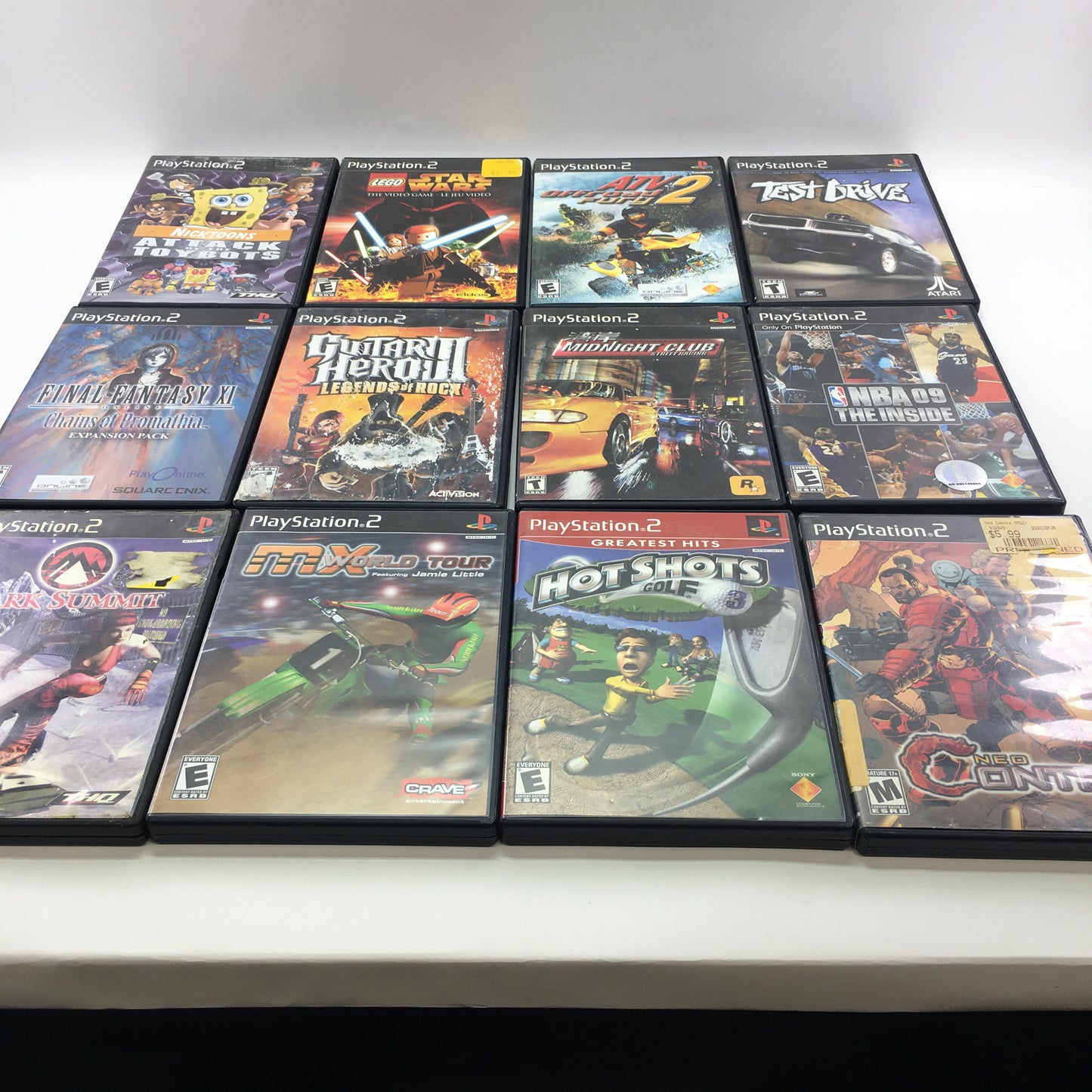 Lot of 79 Sony PlayStation 2 PS2 Games [Call of Duty, Kingdom Hearts and More]