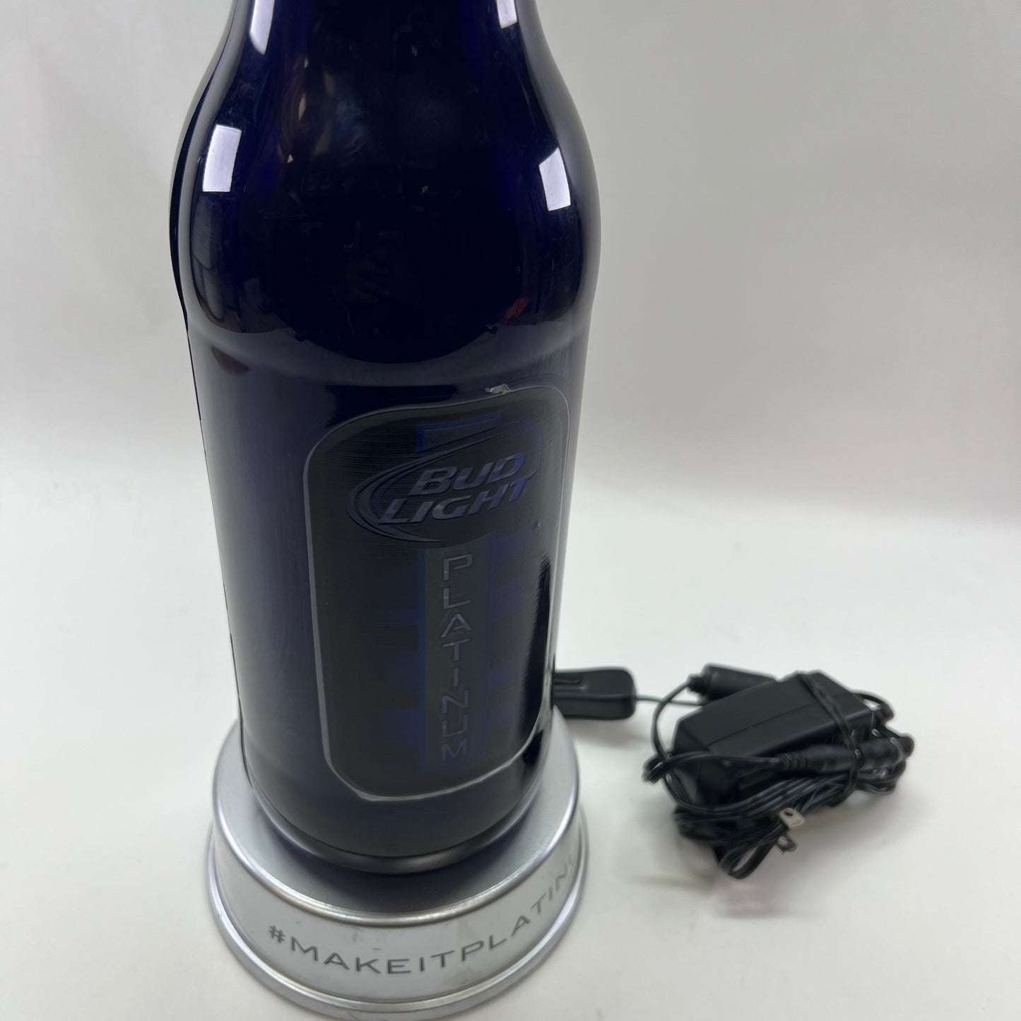 Budlight PLATINUM Promotional LED Beer Bottle Light