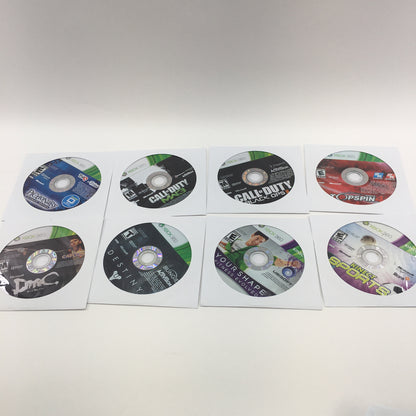 Lot of 53 Loose Disc Microsoft Xbox 360 Games [Call of Duty, Doom3 and More]