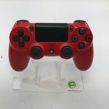 Used Lot of 3 Sony PlayStation 4 PS4 Wireless Controllers [Blue, Red, Black]